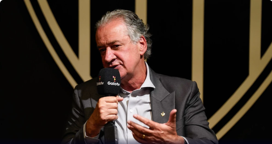 Sérgio Coelho é presidente do Atlético