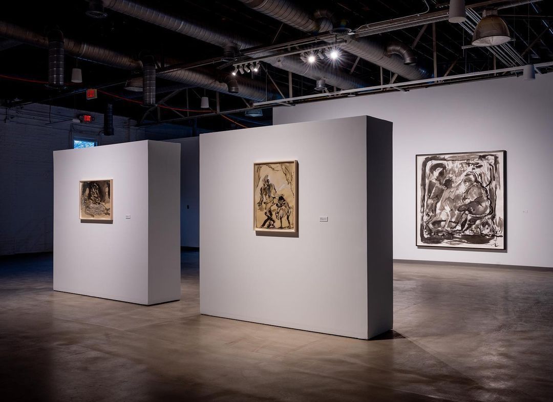 Imagem interna da galeria de arte de Brent Sikkema em Nova York / Reprodução/Instagram