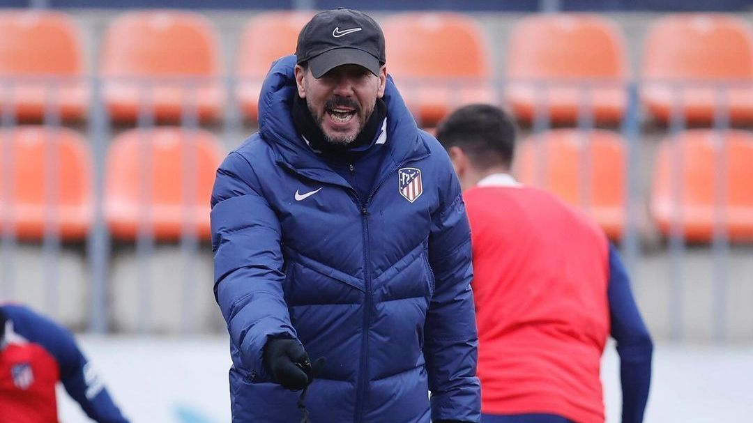 Diego Simeone, técnico do Atlético de Madrid