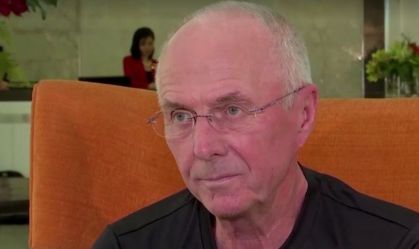 Sven-Goran Eriksson revelou câncer terminal