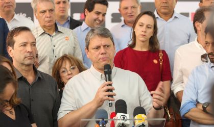 “Temos que mostrar que o estado vai atuar”, diz Tarcísio sobre operação Escudo