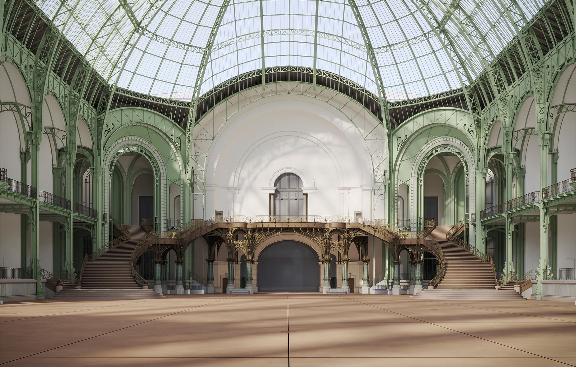 O palácio de Beaux-Arts já foi salão de exposições, espaço para eventos e até hospital militar/ Chatillon Architectes