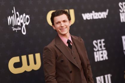Tom Holland no Critics Choice Awards