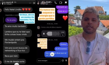 Ex-Masterchef, tio de jovem morto em Balneário Camboriú presta homenagens a sobrinho: "O tio vai te amar para sempre"