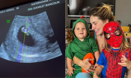 Virgínia e filhos