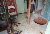 Idoso morre durante escavação para 