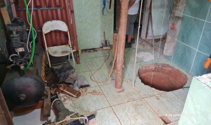Idoso morre durante escavação para "caça ao tesouro" dentro de casa em MG