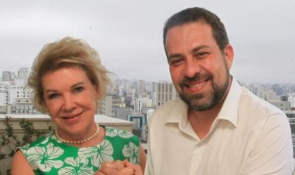 Imagem de destaque do post: Marta divulga foto com Boulos e manifesto por frente ampla em SP