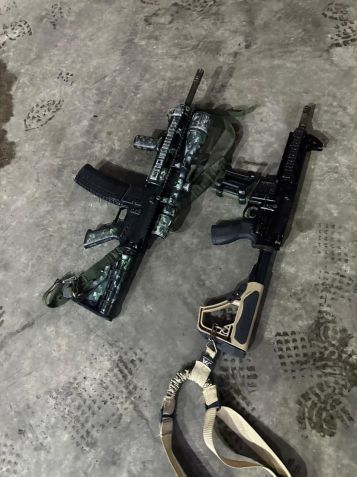 Armas apreendidas por policiais durante a ação / Polícia Civil/Divulgação