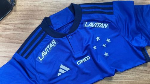 Camisa do Cruzeiro para a final da Copa São Paulo