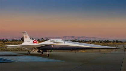 X-59 é uma aeronave supersônica da Nasa