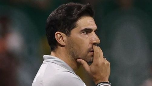 O técnico Abel Ferreira, da SE Palmeiras