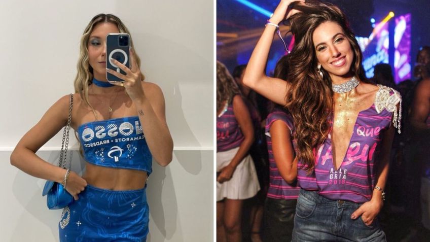 Abadás customizados para o Carnaval 2024 / Reprodução/Pinterest