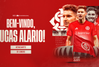 Inter anuncia contratação do atacante Lucas Alario