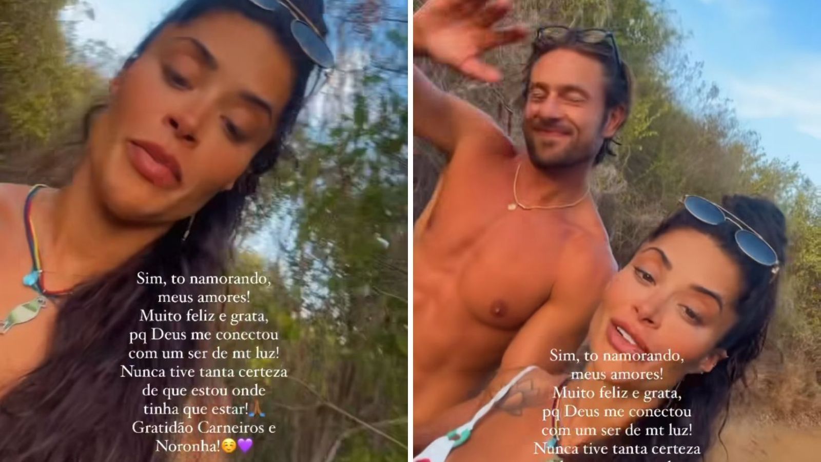 Felipe Von Borstel, novo namorado de Aline Campos, é modelo / Reprodução/Aline Campos/Instagram