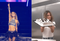 Anahí cumpre promessa feita em 