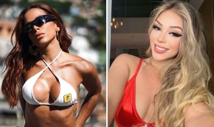 Letra de música de Melody e Anitta simula briga entre elas; veja