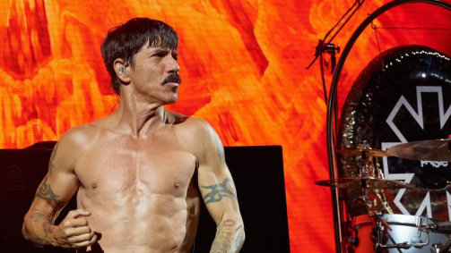 Anthony Kiedis é vocalista do Red Hot Chilli Pepper