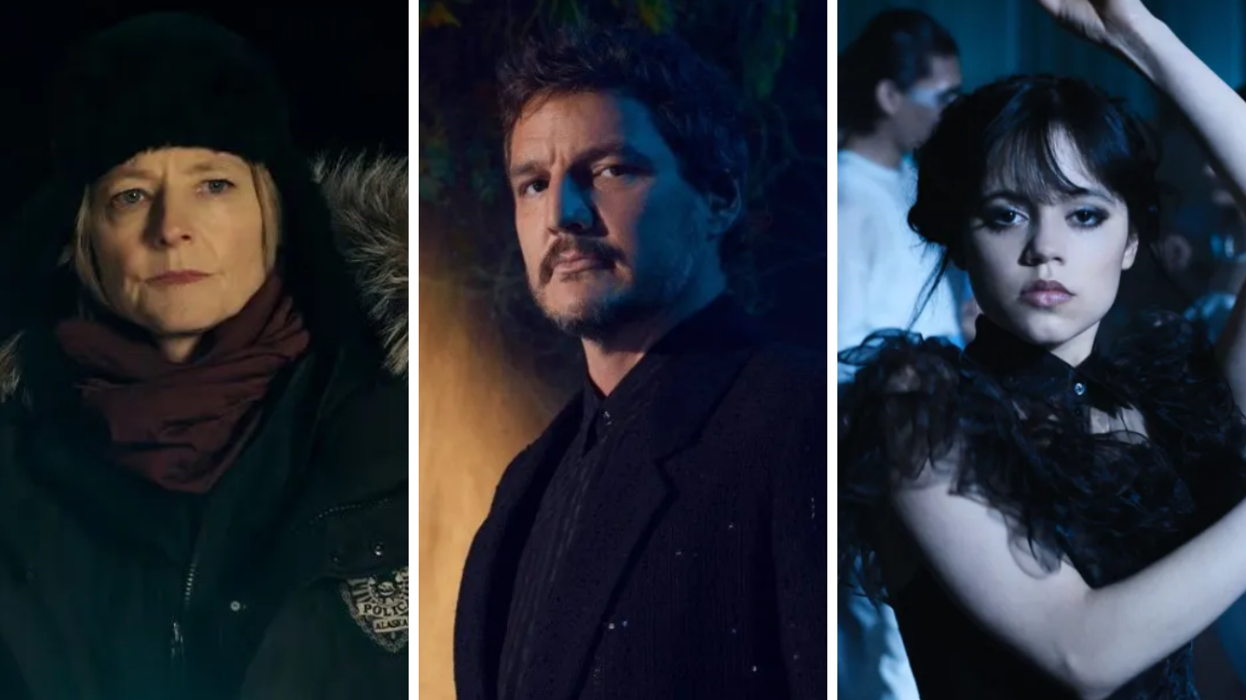 Jodie Foster, Pedro Pascal e Jenna Ortega