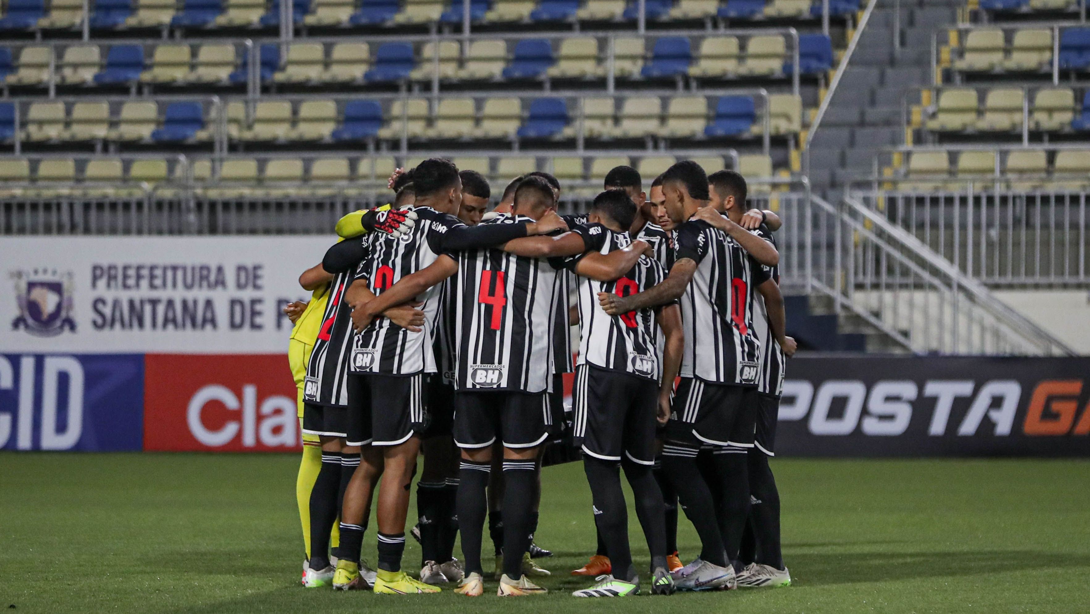 Atlético-MG em jogo da Copinha