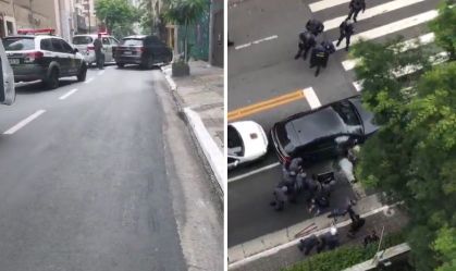 Vídeo: Motorista é preso em flagrante por tentativa de homicídio, na região central de São Paulo