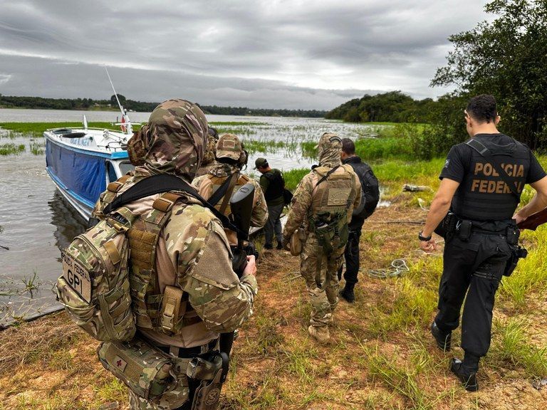 Operação da PF foi feita no interior do Amazonas