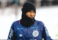 Sob neve, Bahia realiza treino técnico e tático na pré-temporada