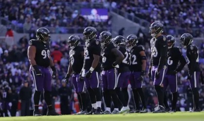 Baltimore Ravens fez a melhor campanha da NFL
