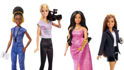 Coleção "Carreiras do Ano" da Barbie homenageia mulheres no cinema em 2024