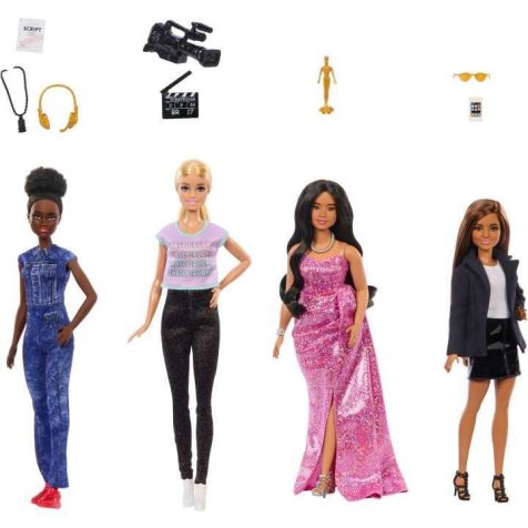 Coleção de "Mulheres no Cinema" da Barbie contém acessórios / Divulgação/Mattel
