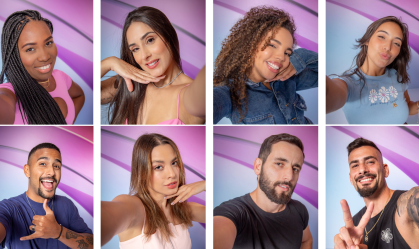 Alguns dos integrantes do BBB24