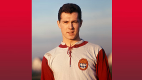 Beckenbauer no início da carreira pelo Bayern