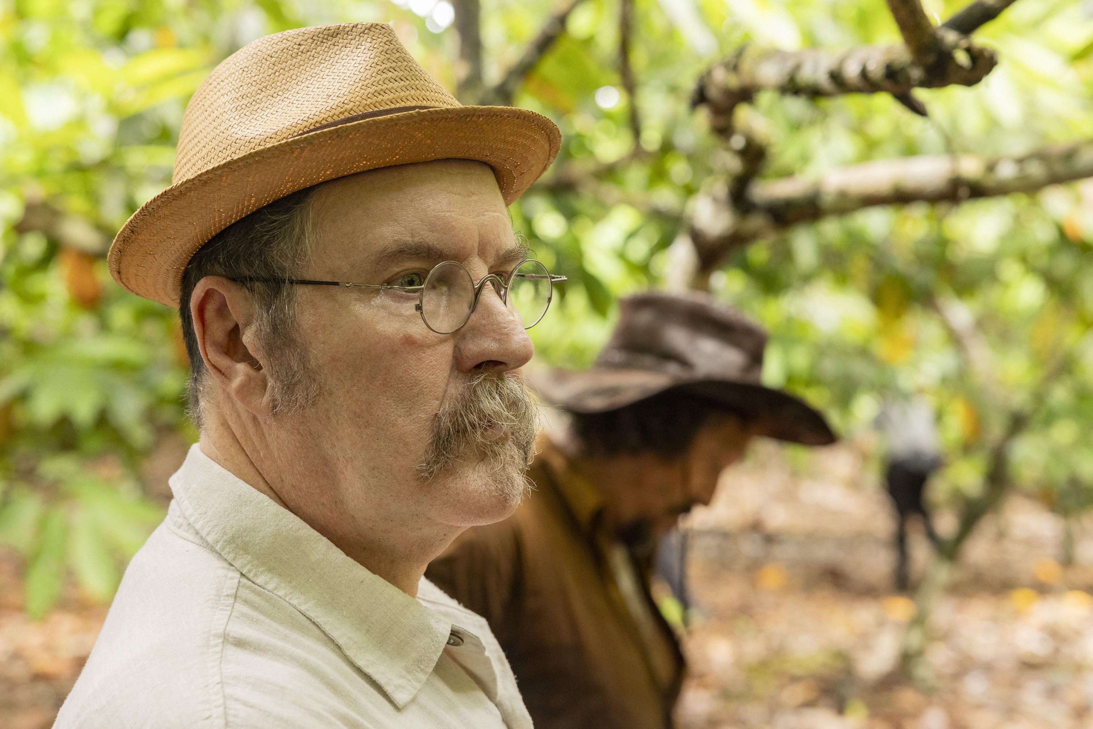 Belarmino (Antonio Calloni) aparecerá para Mariana (Theresa Fonseca) em sonho  / Fábio Rocha/TV Globo