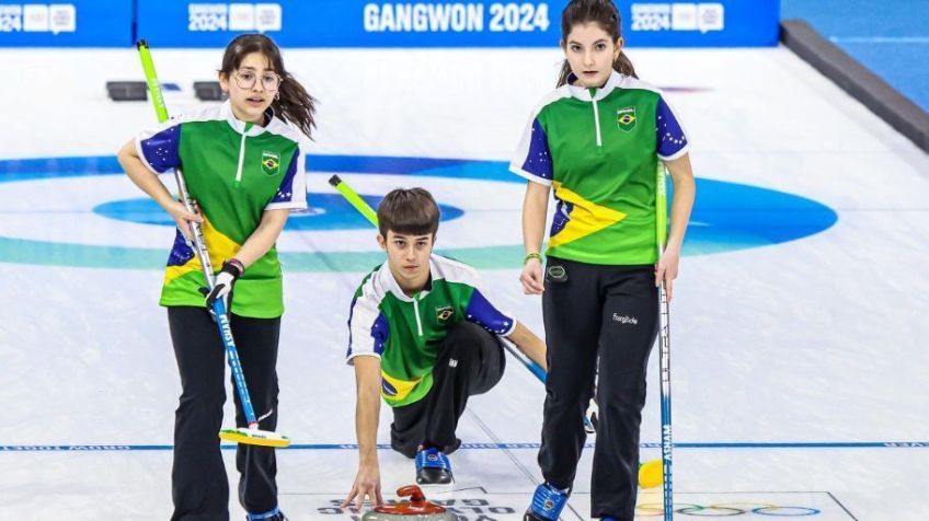 Equipe é formada por Julia Gentile, Rafaela Ladeira, Pedro Ribeiro e Guilherme Melo / IOC/Wander Roberto