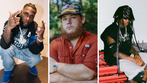 Burna Boy, Luke Combs e Travis Scott se apresentarão no Grammy 2024