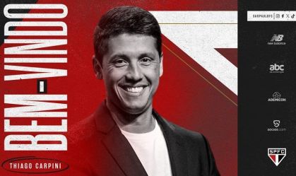 São Paulo oficializa a contratação do técnico Thiago Carpini
