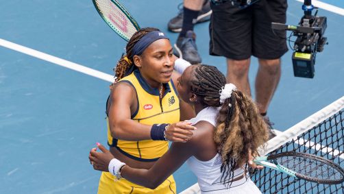 Coco Gauff e Alycia Parks treinavam juntas na infância