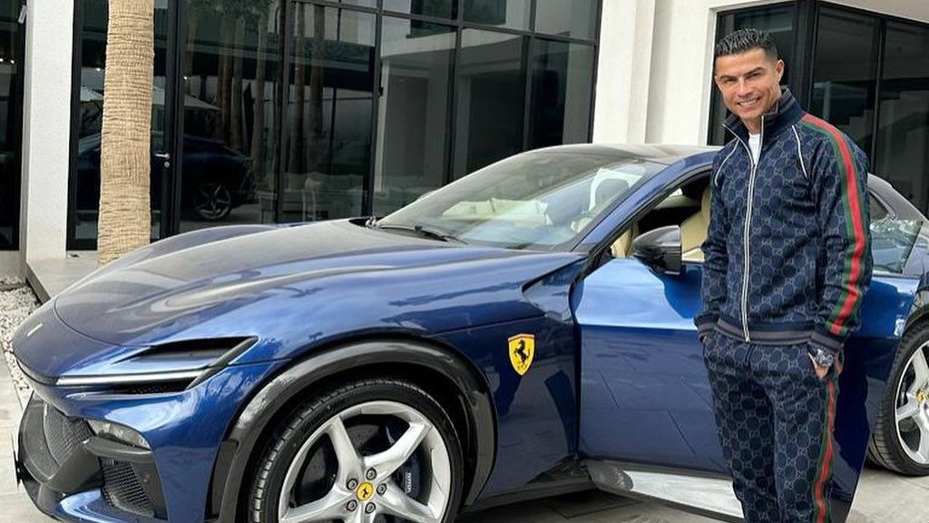 Cristiano Ronaldo tem coleção de carros avaliada em mais de R$ 100 milhões