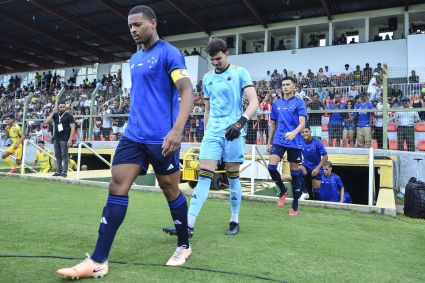 Cruzeiro em jogo da Copinha