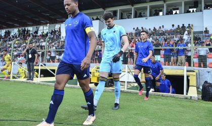 Cruzeiro em jogo da Copinha