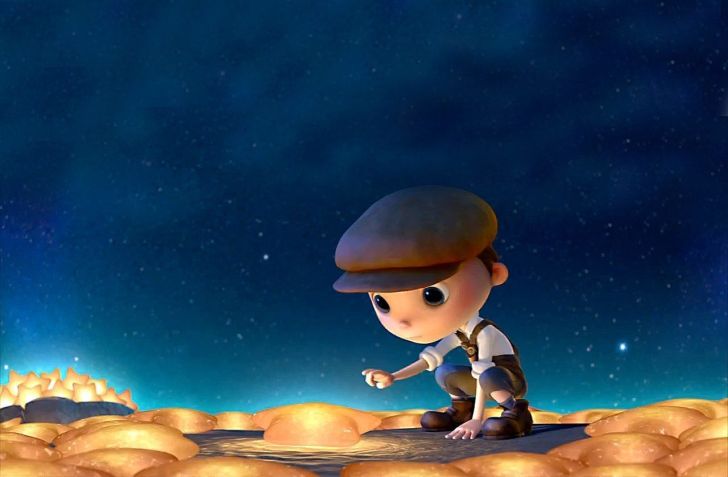 Em "La Luna", um menino acompanha pela primeira vez seu pai e avô em uma noite de trabalho / Pixar/Divulgação