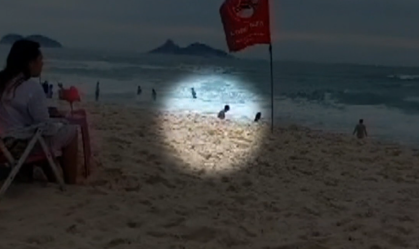 Davi é visto em praia pouco antes de desaparecer