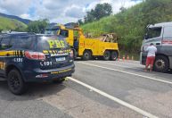 Trânsito na Dutra sentido Rio-SP é interditado em Piraí; não há previsão de liberação