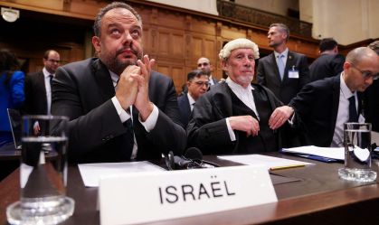 Judges at the ICJ hear a request for emergency measures by South Africa, who asked the court to order Israel to stop its military actions in Gaza, in The Hague
