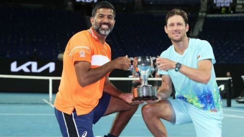 Rohan Bopanna e Matthew Ebden conquistaram o torneio de duplas masculinas do Australian Open
