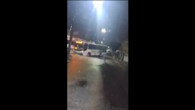 Enchente em Mesquita, na Baixada Fluminense
