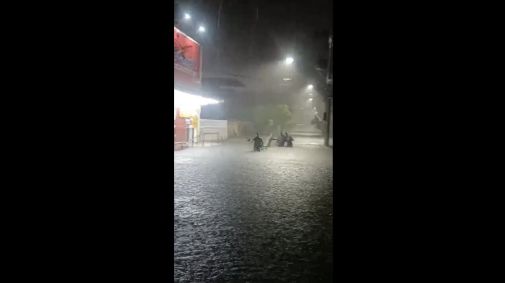 Rio Acari, na zona norte do Rio