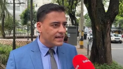 Tiago Lenoir, advogado de Dimas, jogador do Corinthians que estava acompanhado da jovem