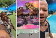 Influenciadores invadem casa do BBB24 e mostram detalhes do confinamento