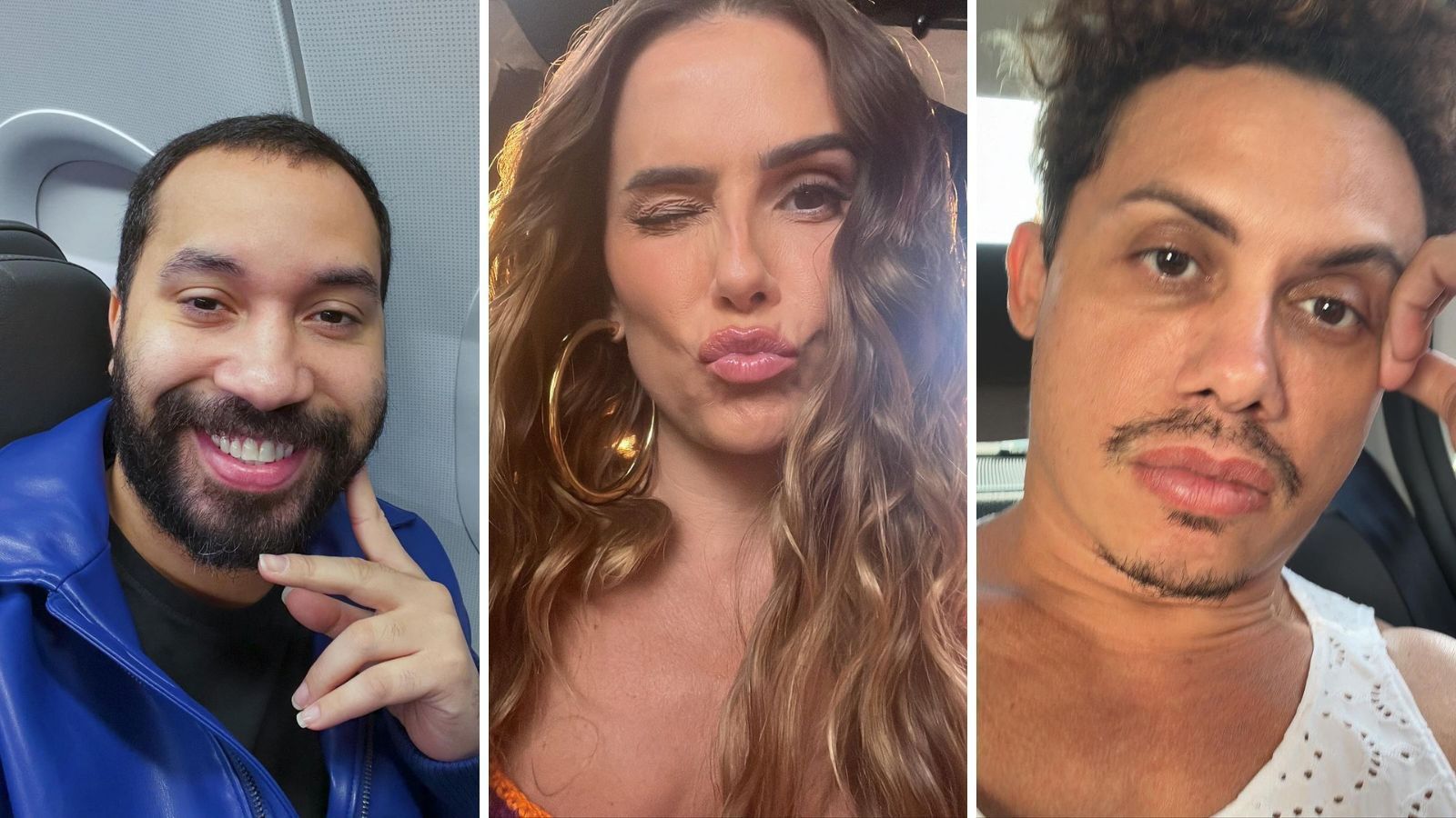 Gil do Vigor, Deborah Secco e Silvero Pereira